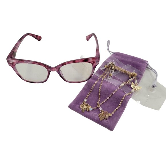 Reader Glasses 2 - +2.50, 1- Blue Light Filter Reader +2.50, Soft Case - Picture 3 of 10